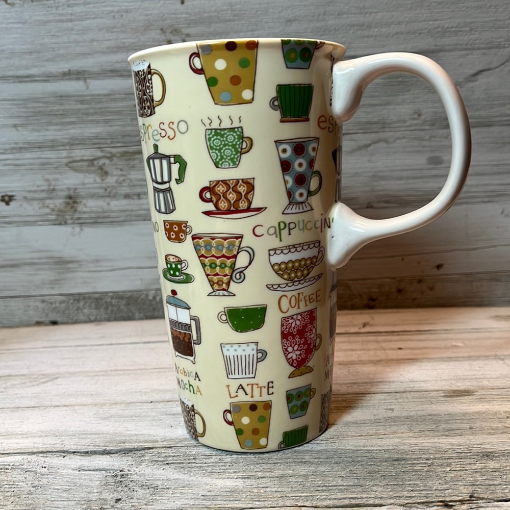 Assorted Coffee Cups Latte Mug Cup  Ceramic Colorful